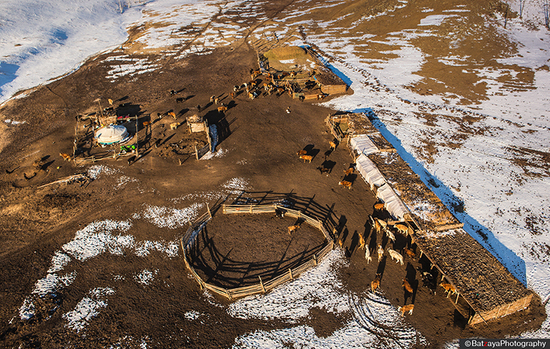 Mongholia winter time